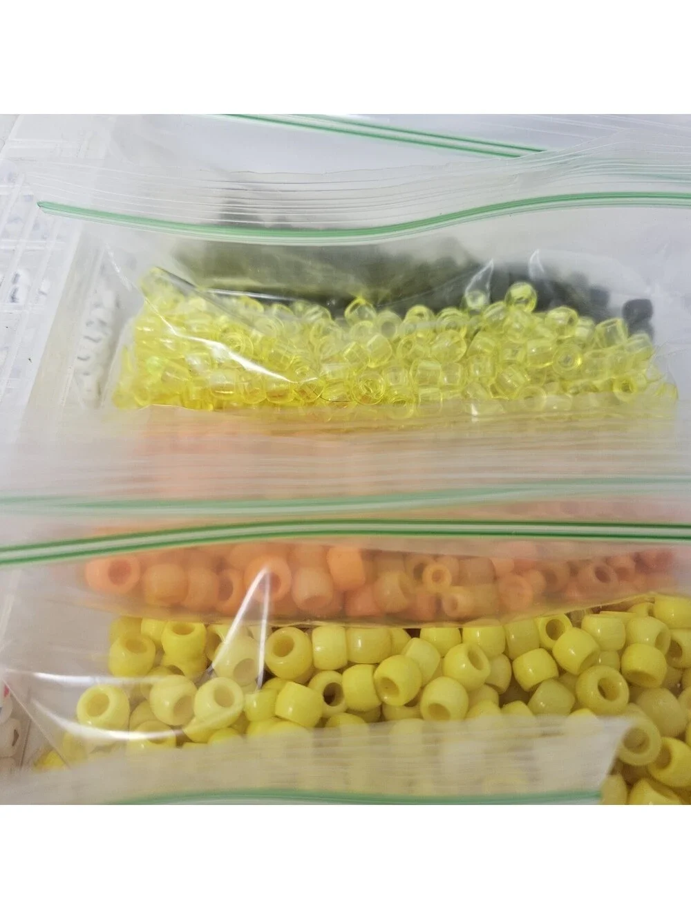 Large Lot Of Loose Beads Costume Kids Crafting Jewelry Making Alphabet Organizer